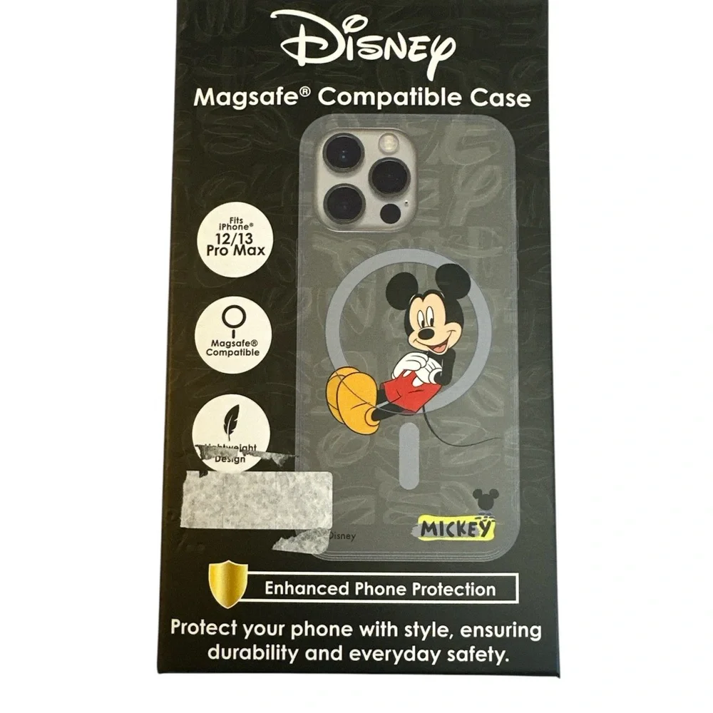 Disney iPhone 12/13 Pro Max Case - Clear - New in Case‎
